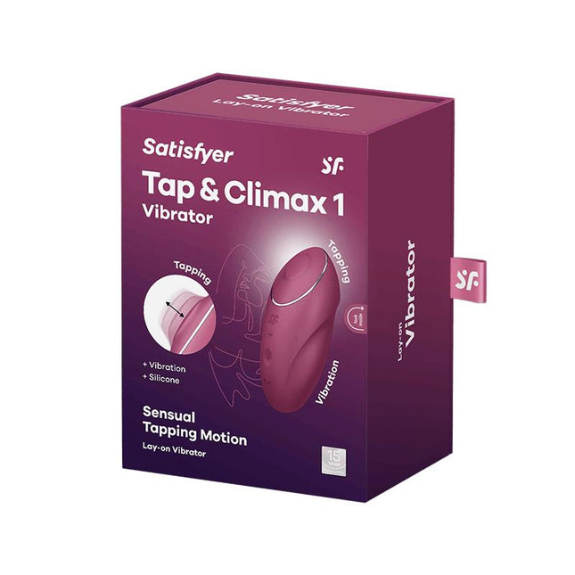 Tap and Climax 1 Vibrator and tapping  Red