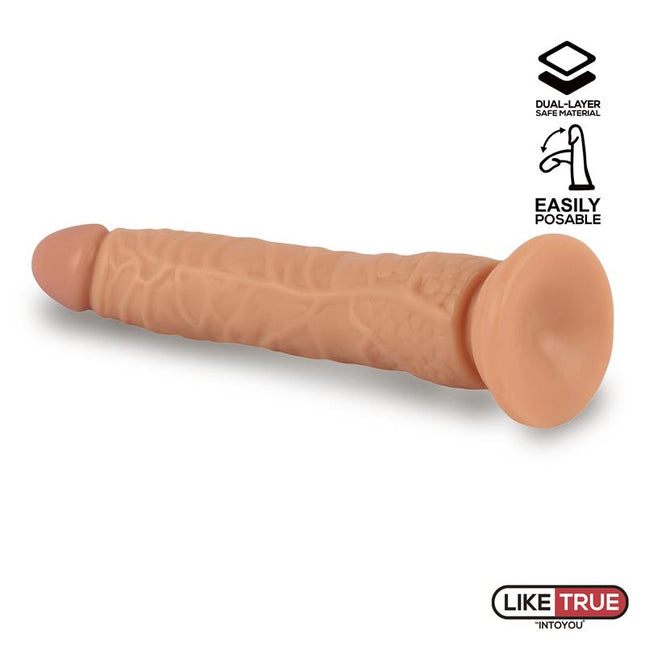 LIKETRUE Tucker Realistic Articulable Dildo 21 см – гъвкав и позициониращ се