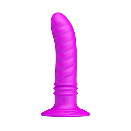 PRETTYLOVE Twist – анален вибратор с 10 режима, силиконов