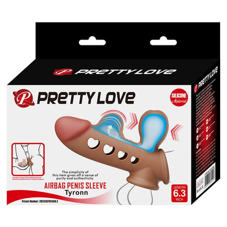 PRETTYLOVE Tyronn – пенис ръкав с функция за надуване