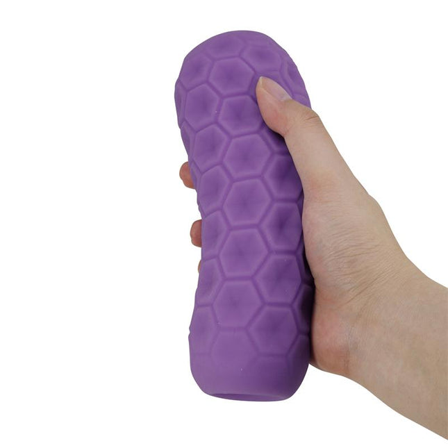 PRETTYLOVE Venus X Male Masturbator Twin Balls – водоустойчив мастурбатор с текстуриран канал