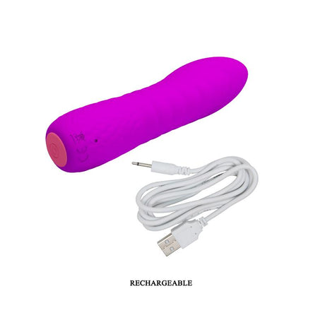 PRETTYLOVE Vibe Abner – USB вибратор от силикон с 12 режима