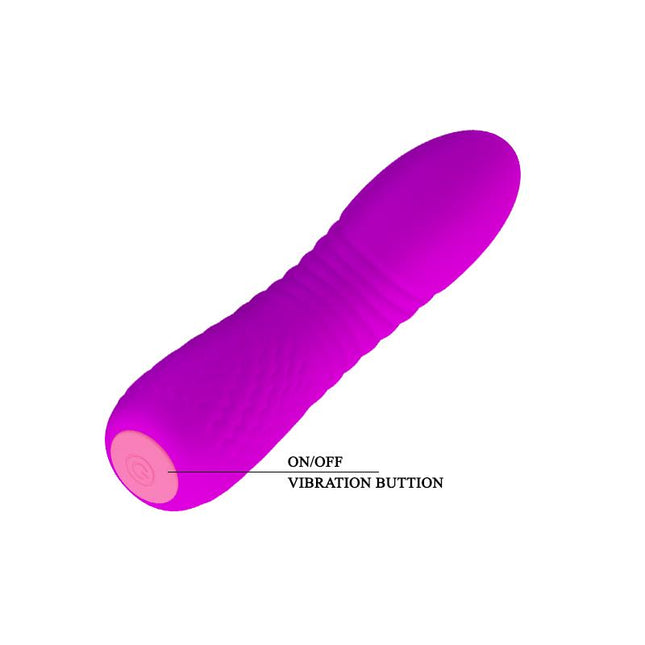 PRETTYLOVE Vibe Abner – USB вибратор от силикон с 12 режима