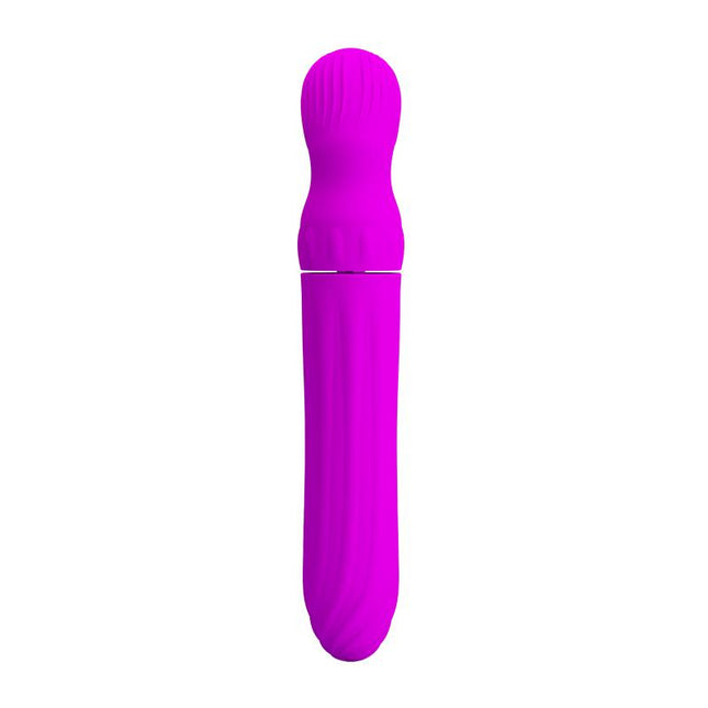 PRETTYLOVE Abraham Purple – вибратор с въртяща глава и 12 режима