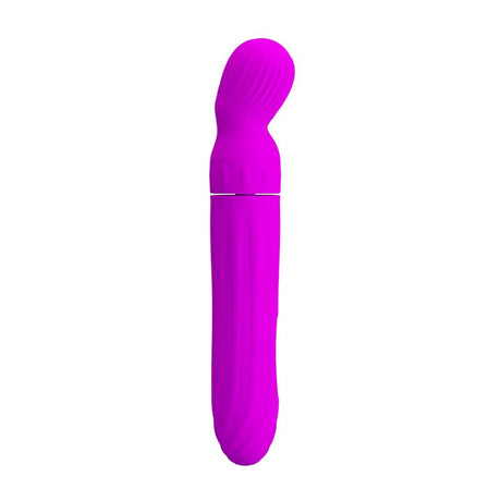 PRETTYLOVE Abraham Purple – вибратор с въртяща глава и 12 режима
