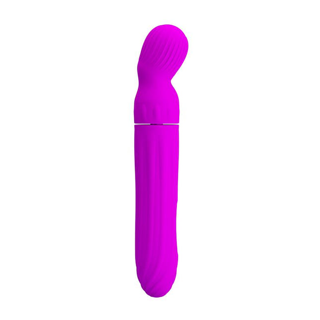 PRETTYLOVE Abraham Purple – вибратор с въртяща глава и 12 режима