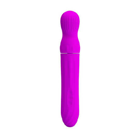 PRETTYLOVE Abraham Purple – вибратор с въртяща глава и 12 режима