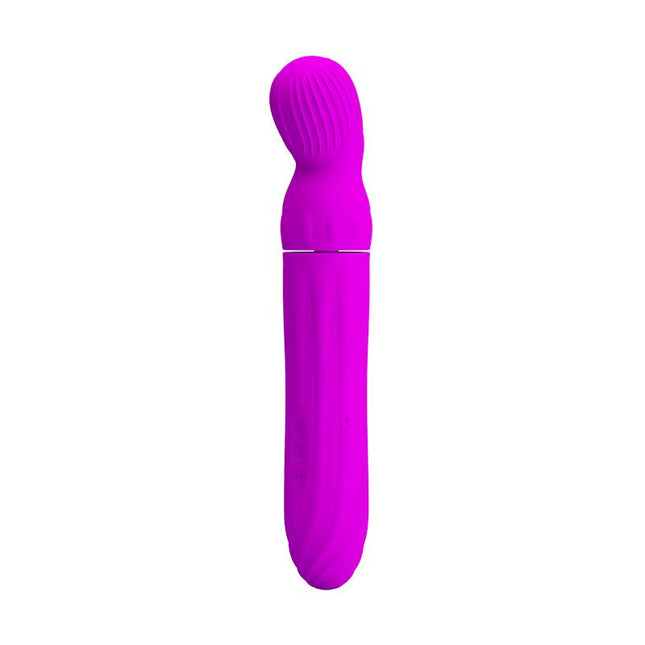 PRETTYLOVE Abraham Purple – вибратор с въртяща глава и 12 режима
