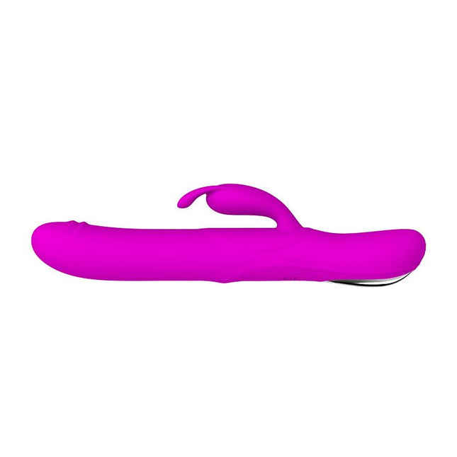 PRETTYLOVE Byron Purple – вибратор с въртящи функции, водоустойчив