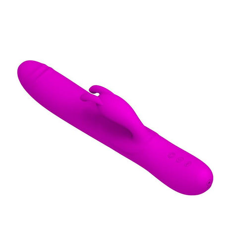 PRETTYLOVE Byron Purple – вибратор с въртящи функции, водоустойчив