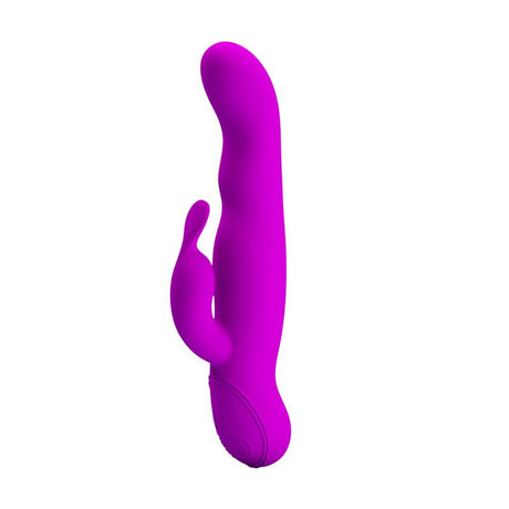 PRETTYLOVE Mystic Purple – водоустойчив вибратор с въртящи функции