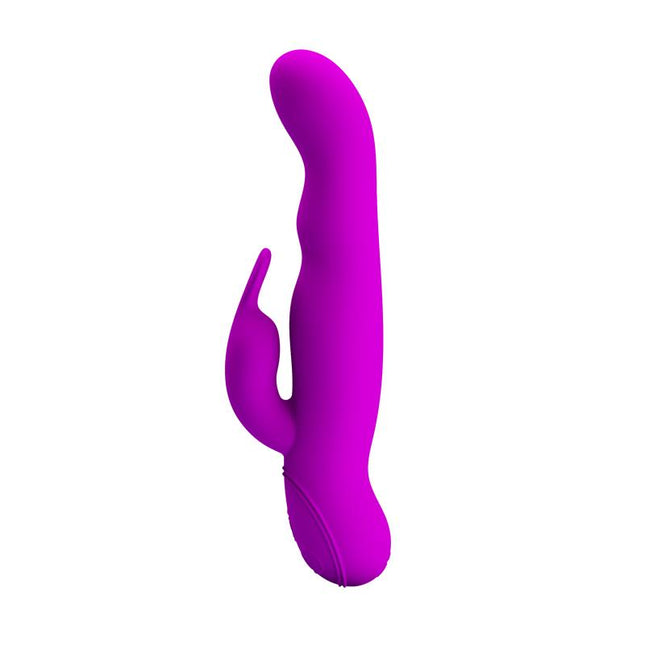 PRETTYLOVE Mystic Purple – водоустойчив вибратор с въртящи функции