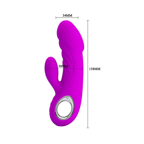PRETTYLOVE Vibe Ansel – USB презареждаем силиконов стимулатор с 7 режима