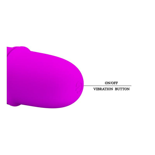 PRETTYLOVE Vibe Arnd Purple – водоустойчив вибратор с 10 режима