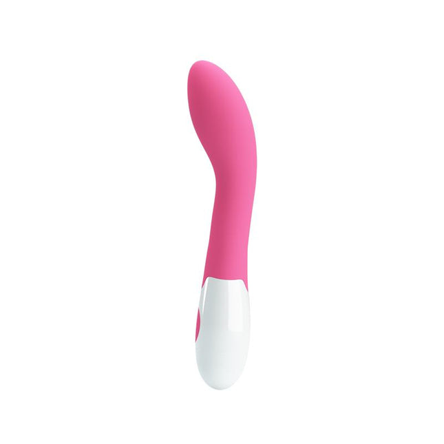 PRETTYLOVE Vibe Bishop Pink – вибратор с 30 режима и извито тяло