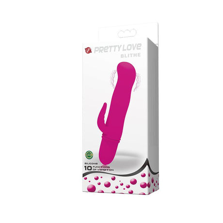PRETTYLOVE Vibe Blithe Purple – водоустойчив G-точка вибратор с 10 режима