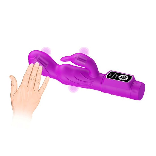 PRETTYLOVE Vibe Body Touch Purple – мултифункционален вибратор с две мотори