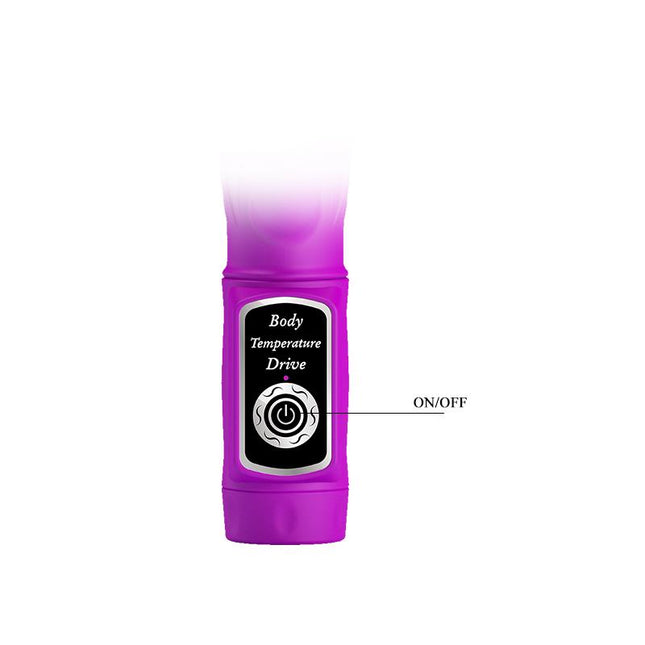 PRETTYLOVE Vibe Body Touch Purple – мултифункционален вибратор с две мотори