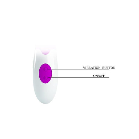 PRETTYLOVE Vibe Brighty Purple – вибратор с 30 режима и двойна стимулация