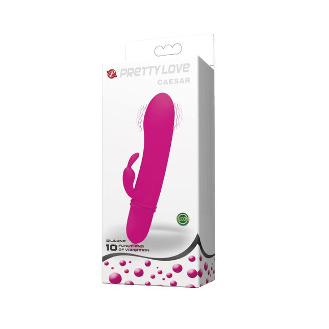 PRETTYLOVE Vibe Caesar Purple – водоустойчив G-точка вибратор