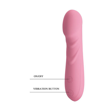 PRETTYLOVE Vibe Candice Soft Pink – деликатен вибратор с 30 режима
