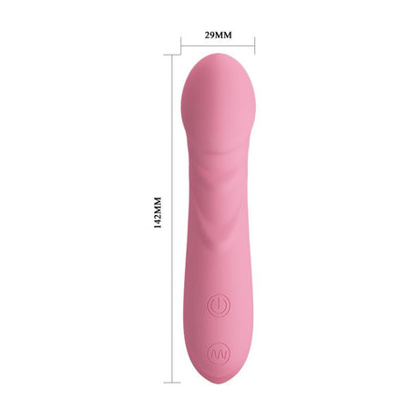 PRETTYLOVE Vibe Candice Soft Pink – деликатен вибратор с 30 режима