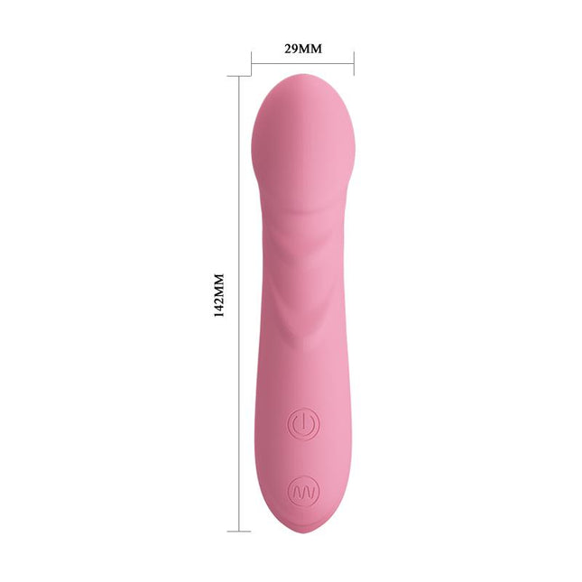 PRETTYLOVE Vibe Candice Soft Pink – деликатен вибратор с 30 режима