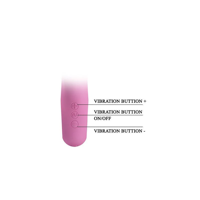 PRETTYLOVE Vibe Canrol – USB силиконов стимулатор с 7 вибрации