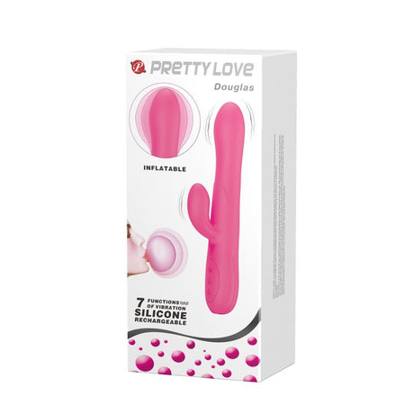 PRETTYLOVE Vibe Douglas Inflatable – вибратор с надуваема функция и 7 режима