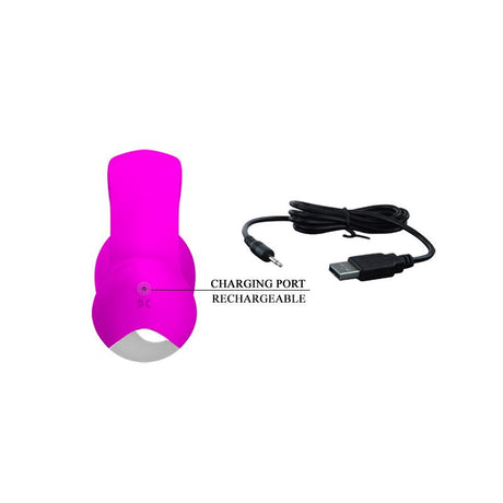 PRETTYLOVE Vibe Dylan Purple – вибратор с 7 режима и 4 движения
