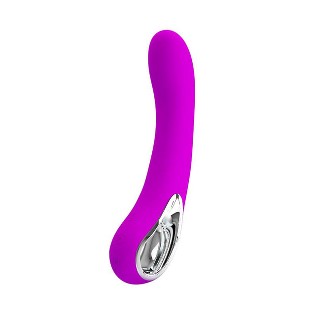 PRETTYLOVE Vibe Elmer Pink – USB презареждаем вибратор с 12 режима