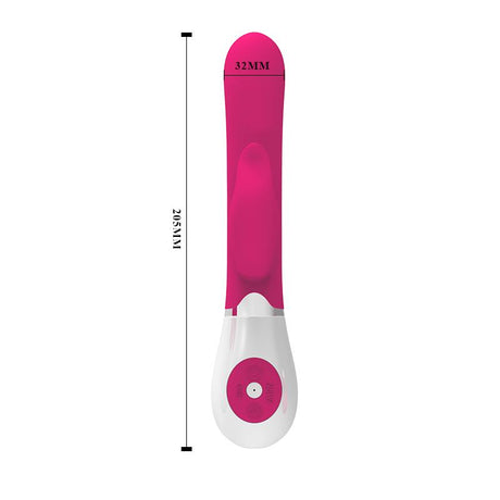 PRETTYLOVE Vibe Felix Purple – вибратор с 30 режима и извит дизайн