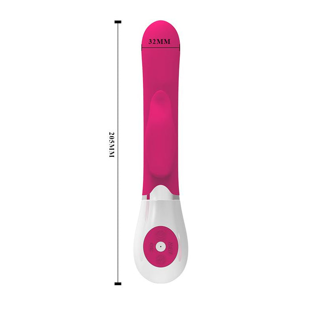 PRETTYLOVE Vibe Felix Purple – вибратор с 30 режима и извит дизайн