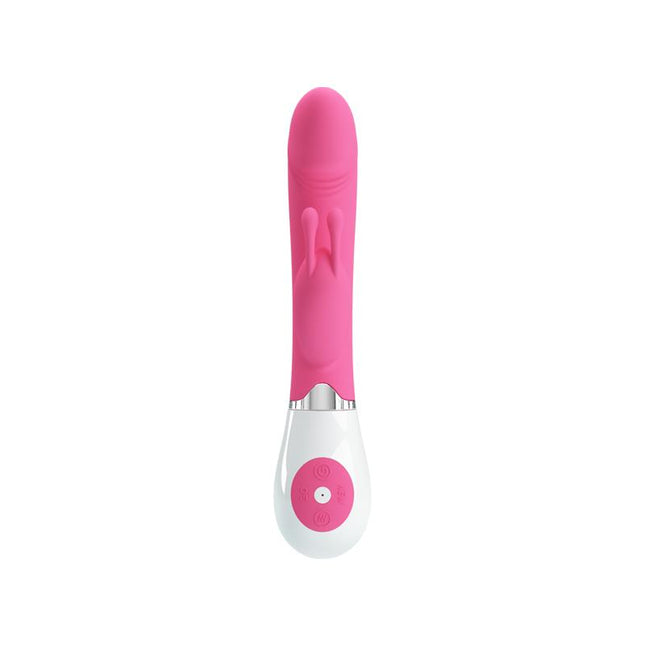 PRETTYLOVE Vibe Gene Pink – вибратор с G-точка и клиторен стимулатор