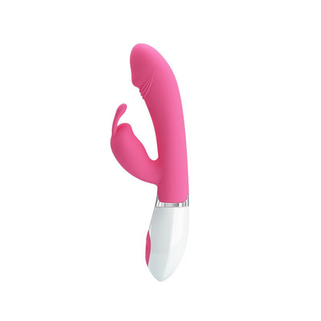 PRETTYLOVE Vibe Gene Pink – вибратор с G-точка и клиторен стимулатор