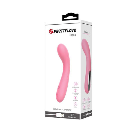 PRETTYLOVE Vibe Gloria Soft Pink – класически вибратор с 30 функции