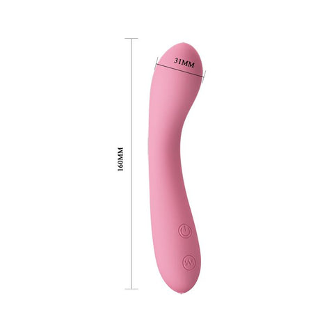 PRETTYLOVE Vibe Gloria Soft Pink – класически вибратор с 30 функции