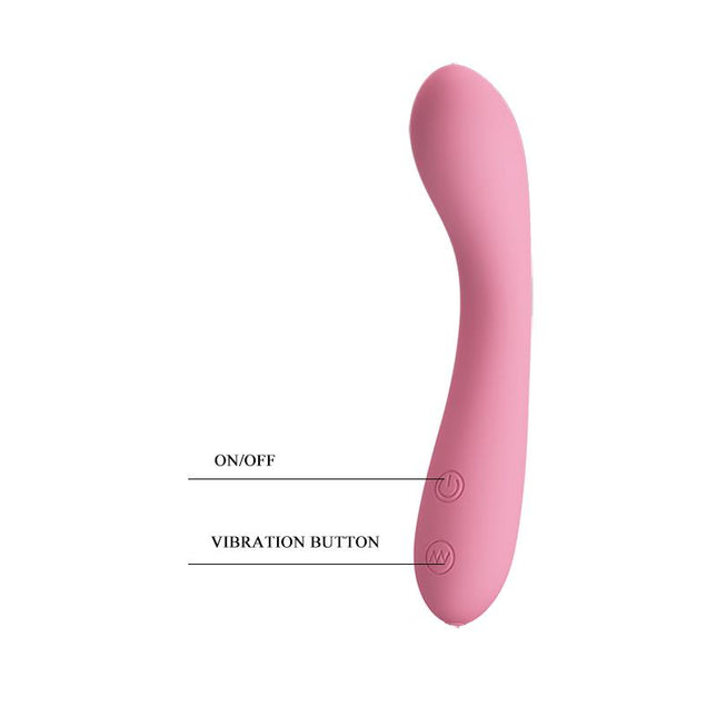 PRETTYLOVE Vibe Gloria Soft Pink – класически вибратор с 30 функции