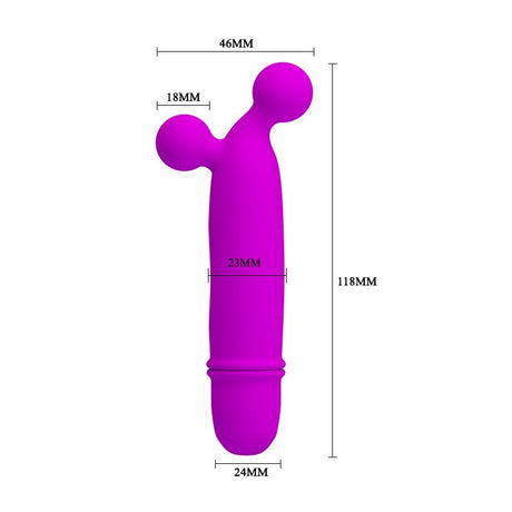 PRETTYLOVE Vibe Goddard Pink – компактен вибратор с 10 режима