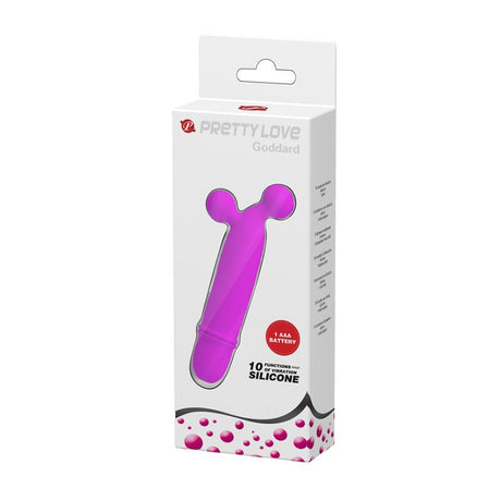 PRETTYLOVE Vibe Goddard Pink – компактен вибратор с 10 режима