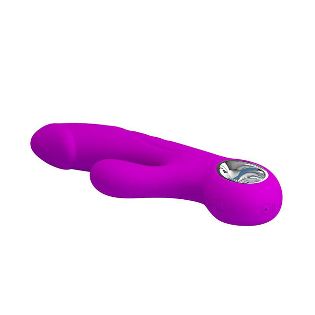 PRETTYLOVE Vibe Gordon Pink – вибратор с 7 режима и USB зарядно