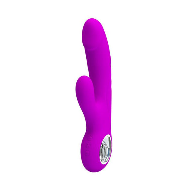PRETTYLOVE Vibe Gordon Pink – вибратор с 7 режима и USB зарядно