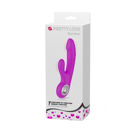 PRETTYLOVE Vibe Gordon Pink – вибратор с 7 режима и USB зарядно