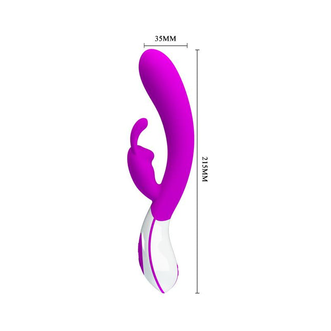 PRETTYLOVE Vibe Harlan Purple – водоустойчив вибратор с 12 функции
