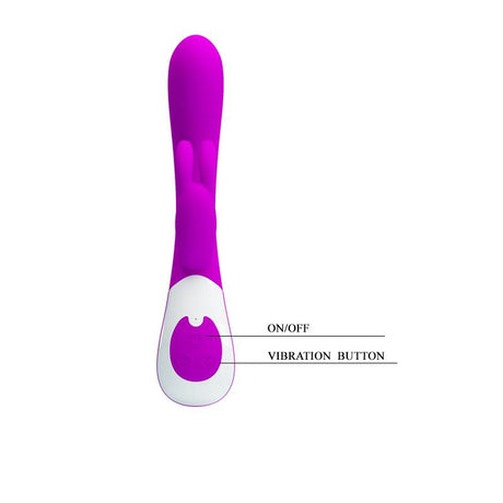 PRETTYLOVE Vibe Harlan Purple – водоустойчив вибратор с 12 функции