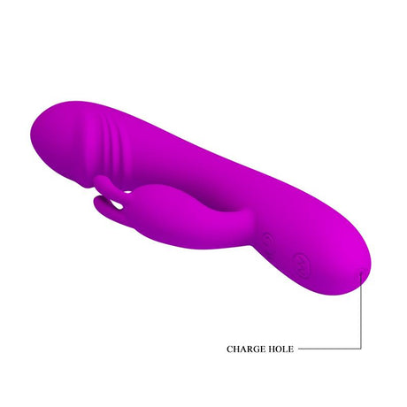 PRETTYLOVE Vibe Hunter Purple – водоустойчив вибратор с 30 режима