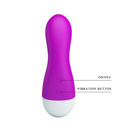 PRETTYLOVE Vibe Ian Pink – вибратор с 30 режима и USB зареждане