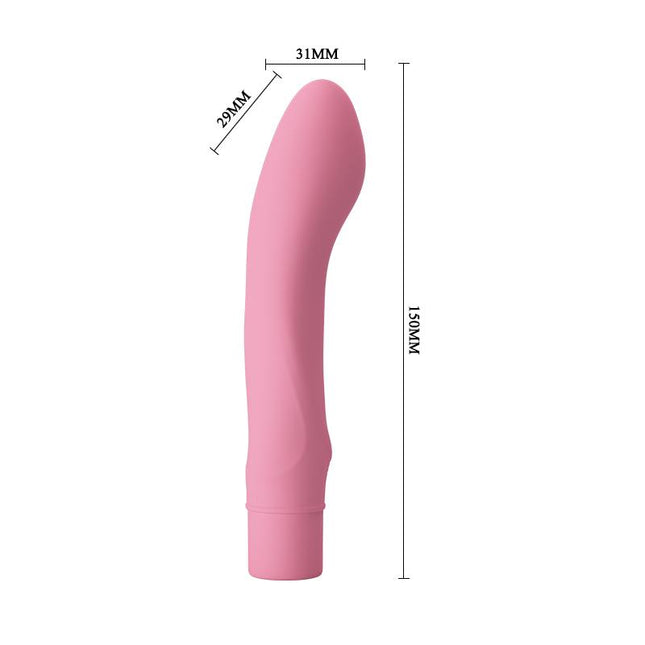 PRETTYLOVE Vibe Ira Silicone Pink – водоустойчив вибратор с 10 функции