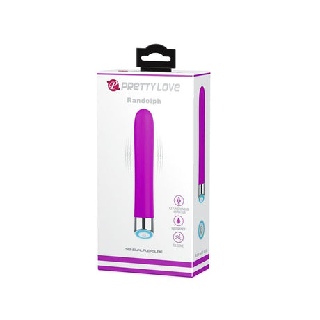 PRETTYLOVE Vibe Randolph Silicone – водоустойчив вибратор с 12 режима