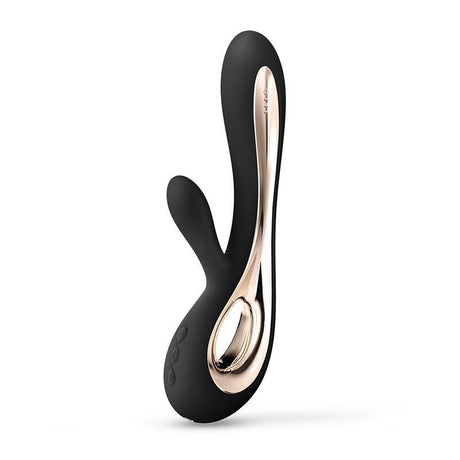 LELO SORAYA 2 Black – луксозен вибратор с двойна стимулация